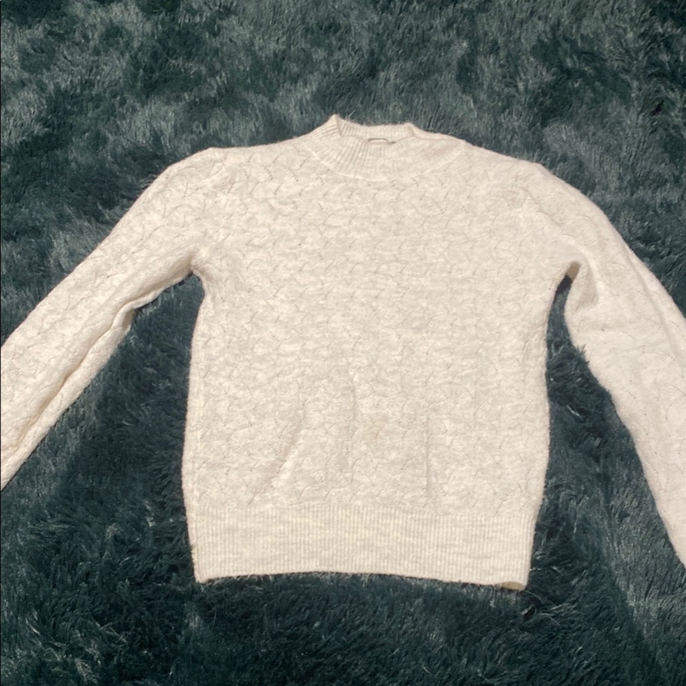 Elegant Cream Sweater